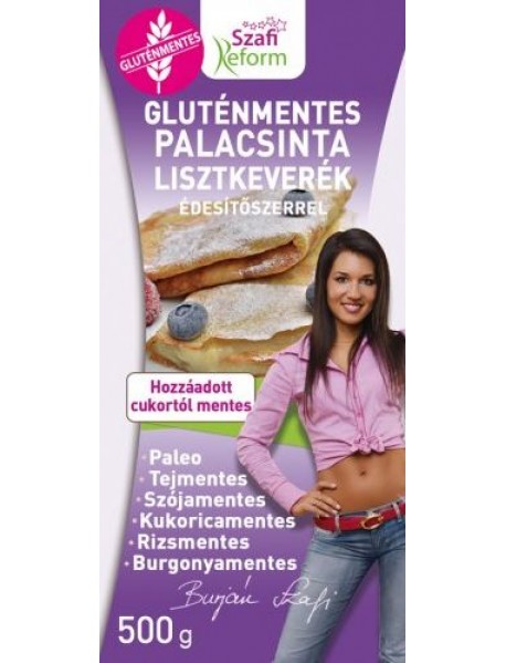 SZAFI REFORM BEZLEPKOVÁ MÚČNA ZMES NA PRÍPRAVU PALACINIEK 500g